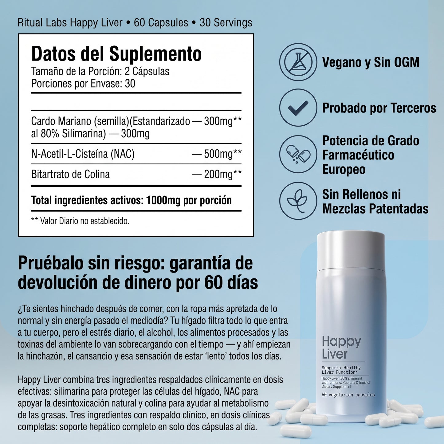 Happy Liver - Apoyo y Recuperación del Hígado