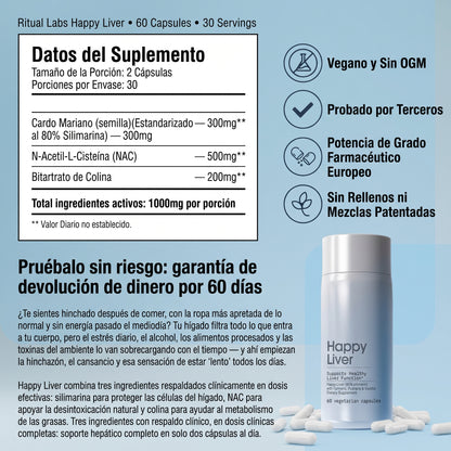 Happy Liver - Apoyo y Recuperación del Hígado